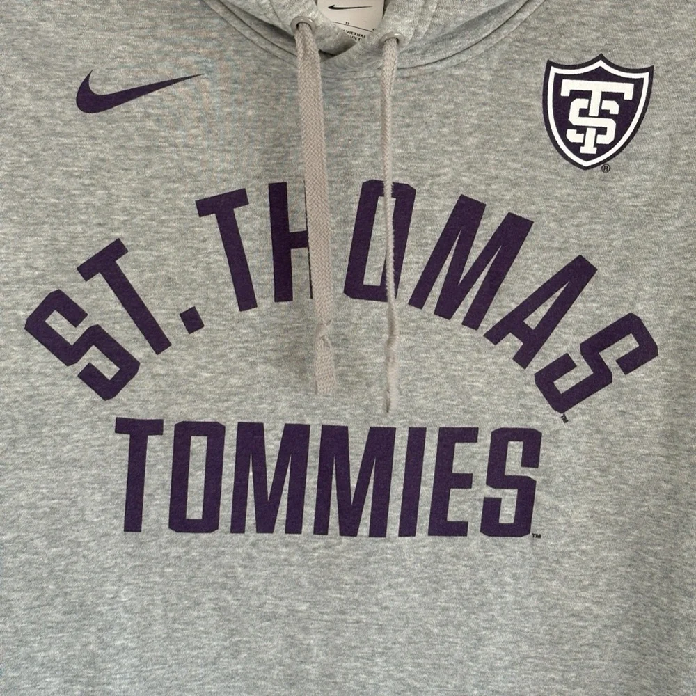 Nike St. Thomas MN St. Paul Sweatshirt Gray Size Large **Flaw - Picture 5 of 6